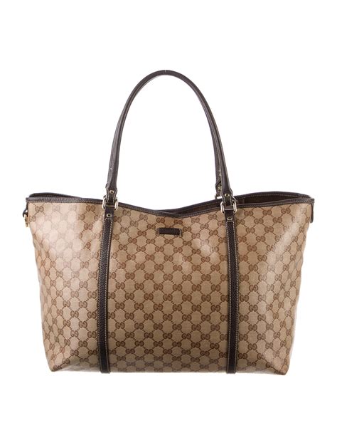 gucci crystal joy tote bag medium|Gucci GG Crystal Medium Joy Tote .